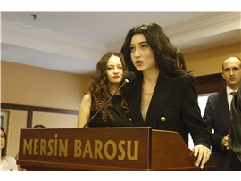 37 STAJYER AVUKATIMIZ CÜBBE GİYDİ