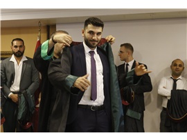 37 STAJYER AVUKATIMIZ CÜBBE GİYDİ