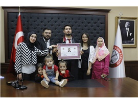 37 STAJYER AVUKATIMIZ CÜBBE GİYDİ