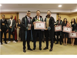 37 STAJYER AVUKATIMIZ CÜBBE GİYDİ
