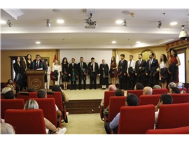 37 STAJYER AVUKATIMIZ CÜBBE GİYDİ
