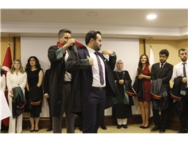 37 STAJYER AVUKATIMIZ CÜBBE GİYDİ