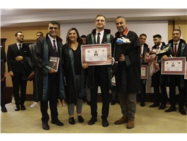 37 STAJYER AVUKATIMIZ CÜBBE GİYDİ