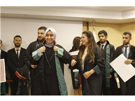 37 STAJYER AVUKATIMIZ CÜBBE GİYDİ