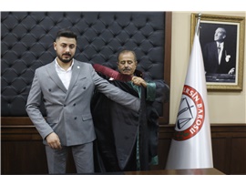 37 STAJYER AVUKATIMIZ CÜBBE GİYDİ