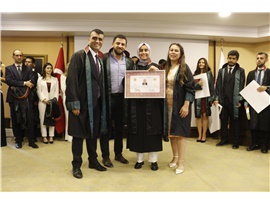 37 STAJYER AVUKATIMIZ CÜBBE GİYDİ