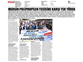BASINDA BAROMUZ (Polipropilen Tesisi bilirkişi incelemesi yapıldı)