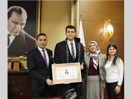 BAROMUZDA YEMİN TÖRENİ YAPILDI