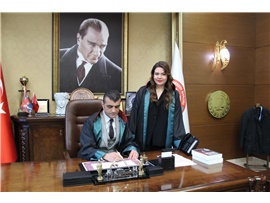 2022 YILININ İLK YEMİN TÖRENİ YAPILDI