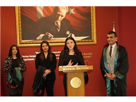 2022 YILININ İLK YEMİN TÖRENİ YAPILDI