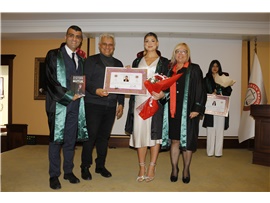 3 STAJYER AVUKATIMIZ CÜBBE GİYDİ