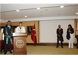 3 STAJYER AVUKATIMIZ CÜBBE GİYDİ