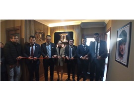 MESLEKTAŞIMIZIN OFİS AÇILIŞINA KATILDIK