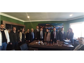 MESLEKTAŞIMIZIN OFİS AÇILIŞINA KATILDIK