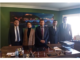 MESLEKTAŞIMIZIN OFİS AÇILIŞINA KATILDIK