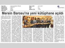 BASINDA BAROMUZ (Baromuza Yeni Kütüphane Açıldı)
