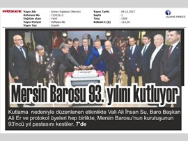 BASINDA BAROMUZ (Baromuz 93. Yaşını Kutladı)