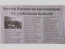 BASINDA BAROMUZ (Baromuz 93. Yaşını Kutladı)