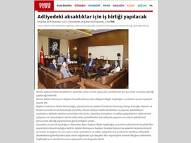 BASINDA BAROMUZ (Mersin Adalet Komisyonu Başkanı Mustafa Kahveci'den Baro Başkanımıza Ziyaret)