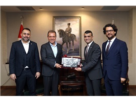 MERSİN BÜYÜKŞEHİR BELEDİYE BAŞKANIMIZ VAHAP SEÇER’İ ZİYARET ETTİK