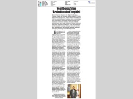 YEŞİLBOĞAZ:  "Hukukçu Olmayanların Arabuluculuk İşine Talip Olmaları Kabul Edilemez"