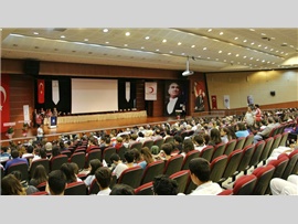 ARO BAŞKANIMIZ MERSİN KIZILAY MÜDÜRLÜĞÜNÜN DÜZENLEDİĞİ YARIŞMANIN ÖDÜL TÖRENİNE KATILDI.