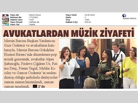 BASINDA BAROMUZ (AVUKATLARIMIZDAN MÜZİK ZİYAFETİ)