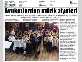 BASINDA BAROMUZ (AVUKATLARIMIZDAN MÜZİK ZİYAFETİ)