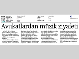 BASINDA BAROMUZ (AVUKATLARIMIZDAN MÜZİK ZİYAFETİ)