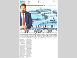 BASINDA BAROMUZ (Baro Başkanımız Av. Bilgin Yeşilboğaz'dan Balık Çiftliklerine Tepki)