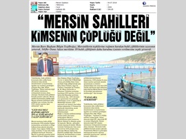 BASINDA BAROMUZ (Baro Başkanımız Av. Bilgin Yeşilboğaz'dan Balık Çiftliklerine Tepki)