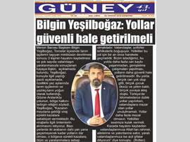 BASINDA BAROMUZ (Vatandaşlara Mezar Olan Yollar Unutulmamalı)