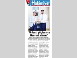 BASINDA BAROMUZ (Akdeniz Güçlenirse Mersin Kalkınır)