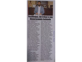 BASINDA BAROMUZ (Baro Başkanımız Yeşilboğaz'dan, Ali Erbaş'a Suç Duyurusu)