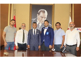 MERSİN ROTARY KULÜBÜ’NDEN BARO BAŞKANIMIZ ÖZDEMİR’E ZİYARET