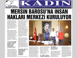 BASINDA BAROMUZ (Mersin Barosu'na İnsan Hakları Merkezi Kuruluyor)