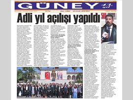 BASINDA BAROMUZ (Adli Yıl Açılışı)
