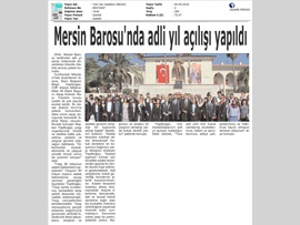BASINDA BAROMUZ (Adli Yıl Açılışı)