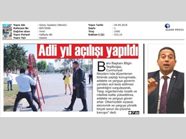 BASINDA BAROMUZ (Adli Yıl Açılışı)