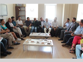 BARO BAŞKANIMIZ AV. BİLGİN YEŞİLBOĞAZ'DAN SİLİFKE AVUKATLARINA ZİYARET