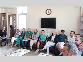BARO BAŞKANIMIZ AV. BİLGİN YEŞİLBOĞAZ'DAN SİLİFKE AVUKATLARINA ZİYARET