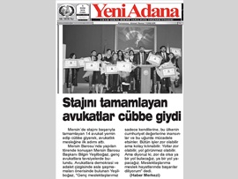 BASINDA BAROMUZ (10 Avukat Cübbe Giyip Ruhsat Aldı)