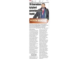 BASINDA BAROMUZ (Baro seçimlerinin ertelenmesine tepki ve açılan dava)