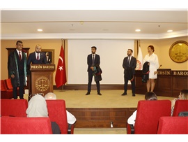 5 STAJYER AVUKATIMIZ CÜBBE GİYDİ