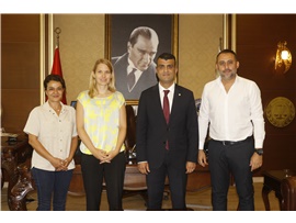 ALMANYA BÜYÜKELÇİLİĞİ’NDEN BAROMUZA ZİYARET