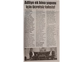 Mersin Adliye binası genişliyor