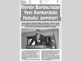 BASINDA BAROMUZ (Yeni Konkordato Hukuku Semineri)
