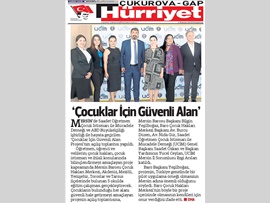 BASINDA BAROMUZ (Çocuklar İçin Güvenli Alan Projesi Hayata Geçti)