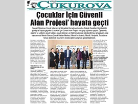 BASINDA BAROMUZ (Çocuklar İçin Güvenli Alan Projesi Hayata Geçti)