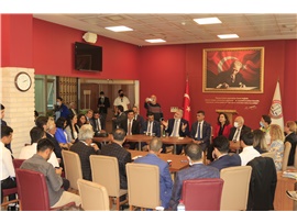 İYİ PARTİ GENEL MERKEZ VE İL YÖNETİMİNDEN BAROMUZA ZİYARET
